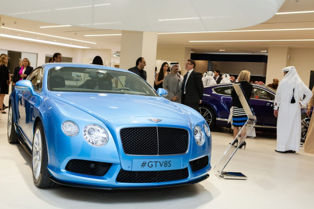 Middle East Debut For New Bentley Continental Gt V8 S