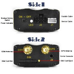 GPS Kit Car Tracker with GPRS and Vehicle Theft Protection System