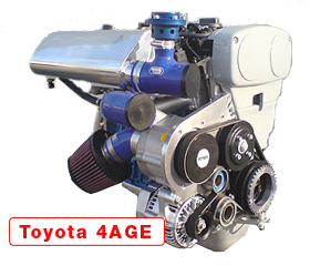 Toyota 4AGE RAW STRIKER ENGINE