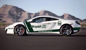 Dubai Police New Mclaren