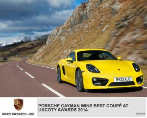 Porsche Cayman UK Car Of The Year