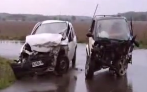 smart car crash test