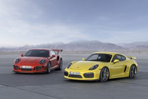 Cayman GT4 und 911 GT3 RS