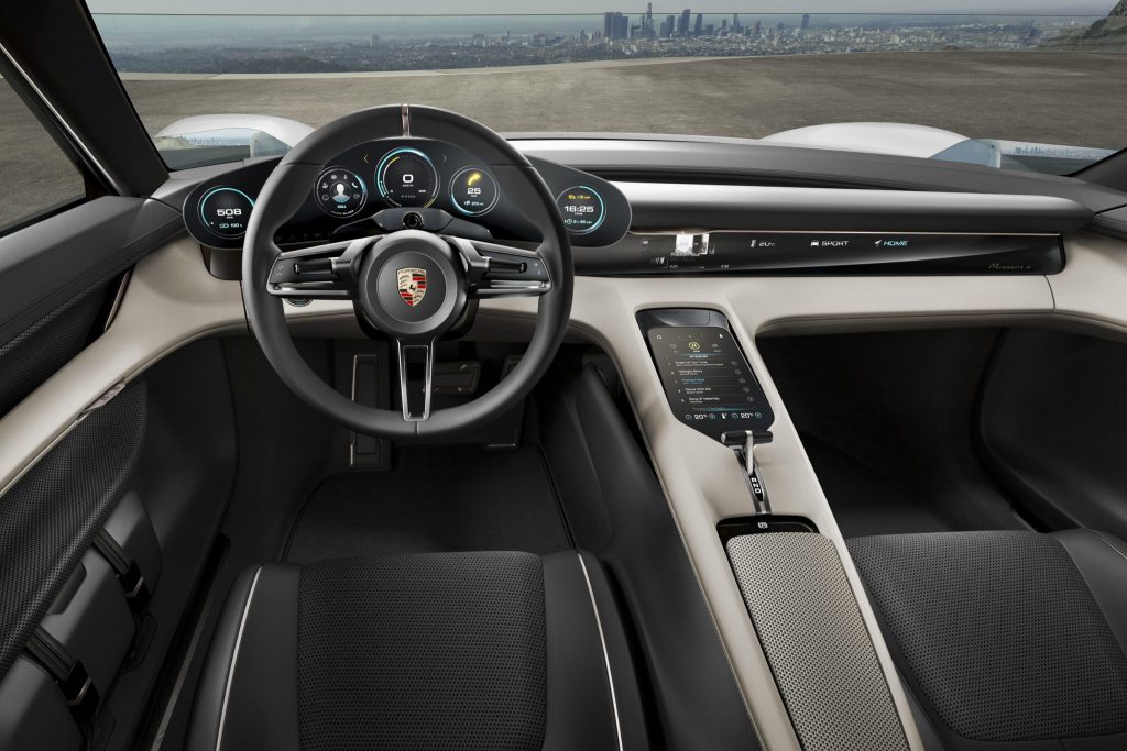 Porsche Mission E Concept Car