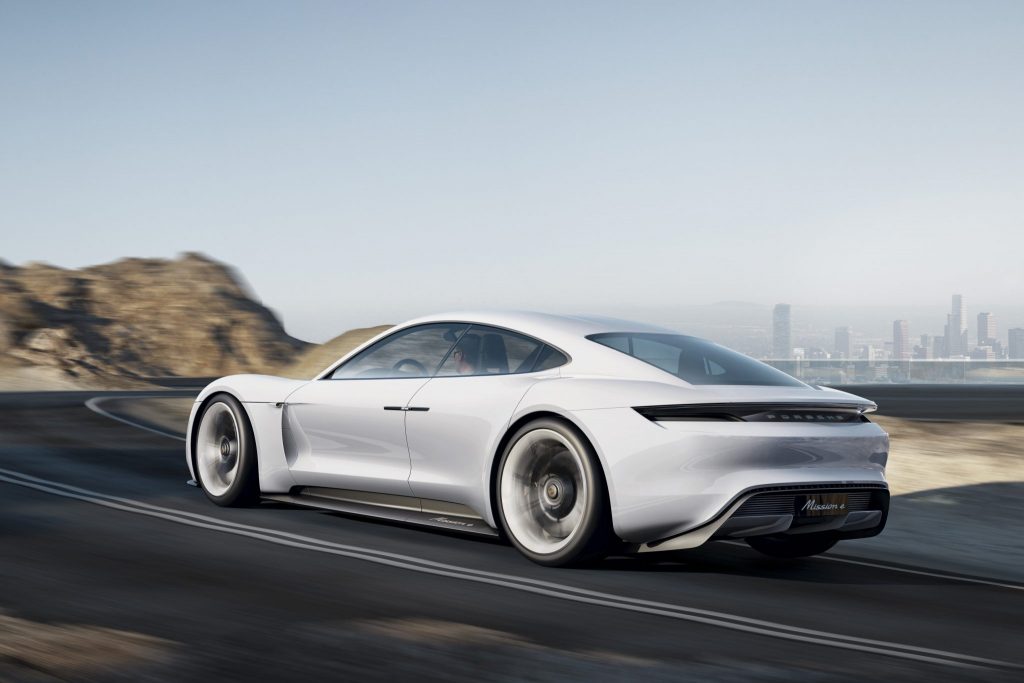 Porsche Mission E Concept Car