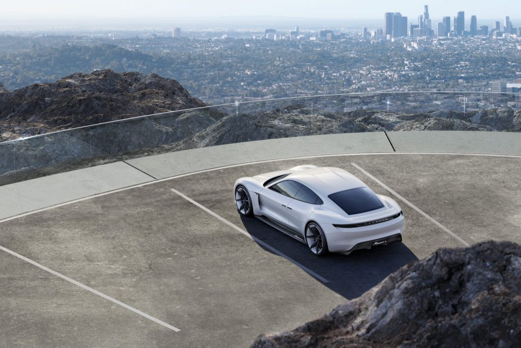 Porsche Mission E Concept Car