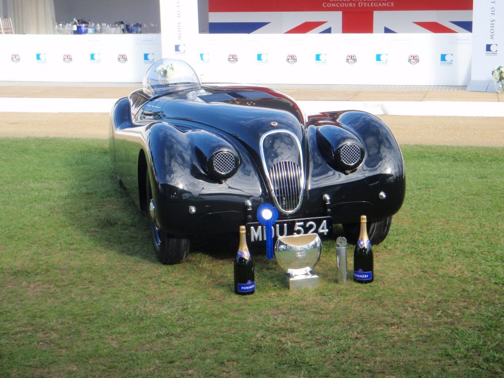 Jd Classics-restored Xk120 ‘jabbeke’ Wins Coveted Best Of Show Award At Salon Prive Concours D’elegance