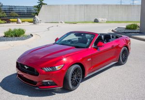 The Ford Mustang will make its first UK appearance in right-hand drive