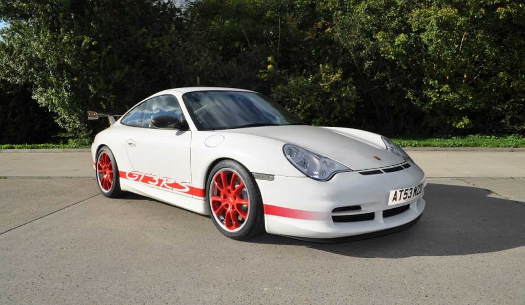 2003 Porsche 911 996 GT3 RS White_Red 1