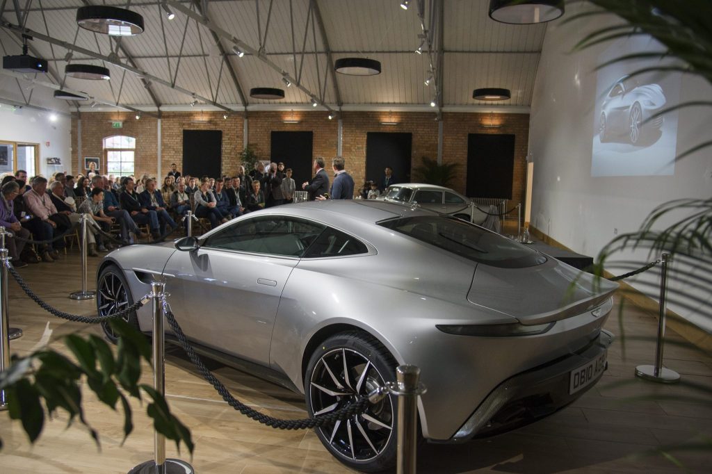 DB10 tour at Aston Martin Works