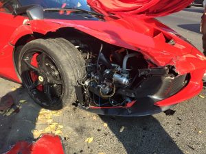 Ferrari LaFerrari Crash