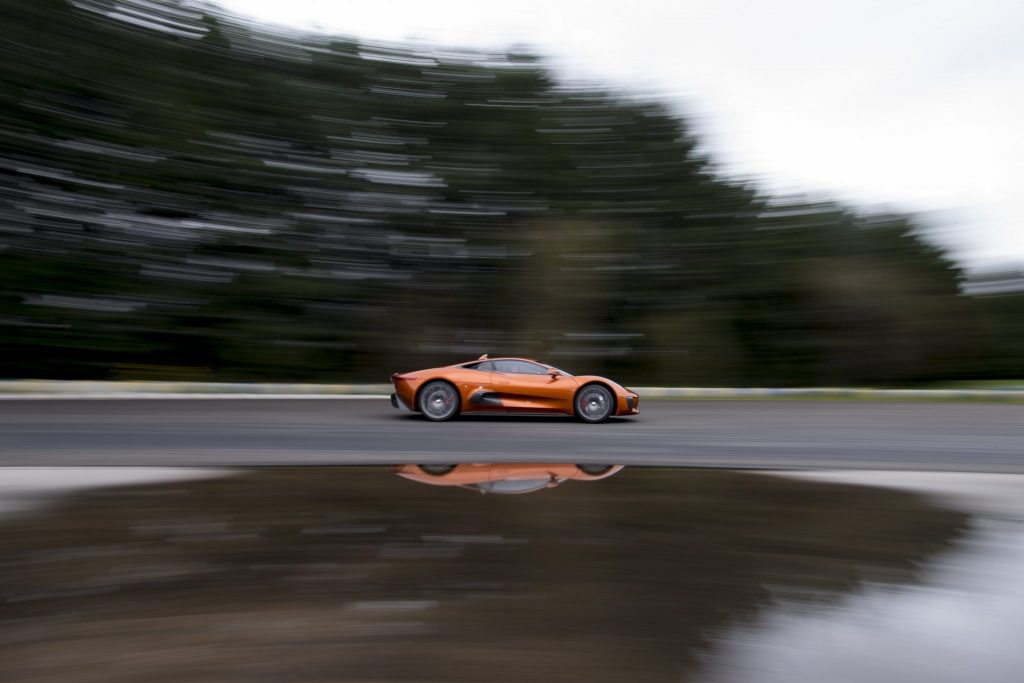 Felipe Massa Drives Bond Villain’s Jaguar C-X75 Supercar In Mexico City