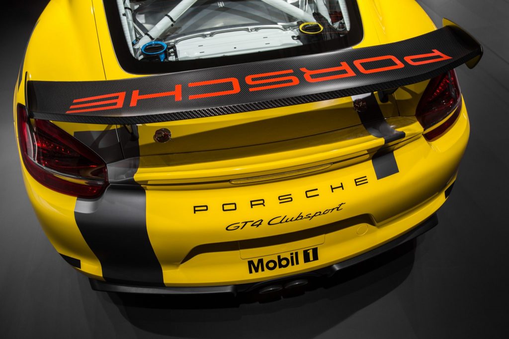 New Porsche Cayman GT4 Clubsport For The Racetrack