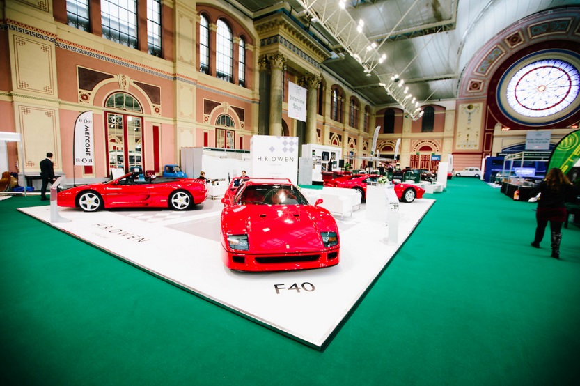 H.R. Owen displays gleaming F40