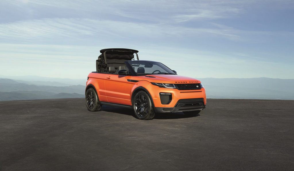 Range Rover Evoque Convertible – A Convertible For All Seasons