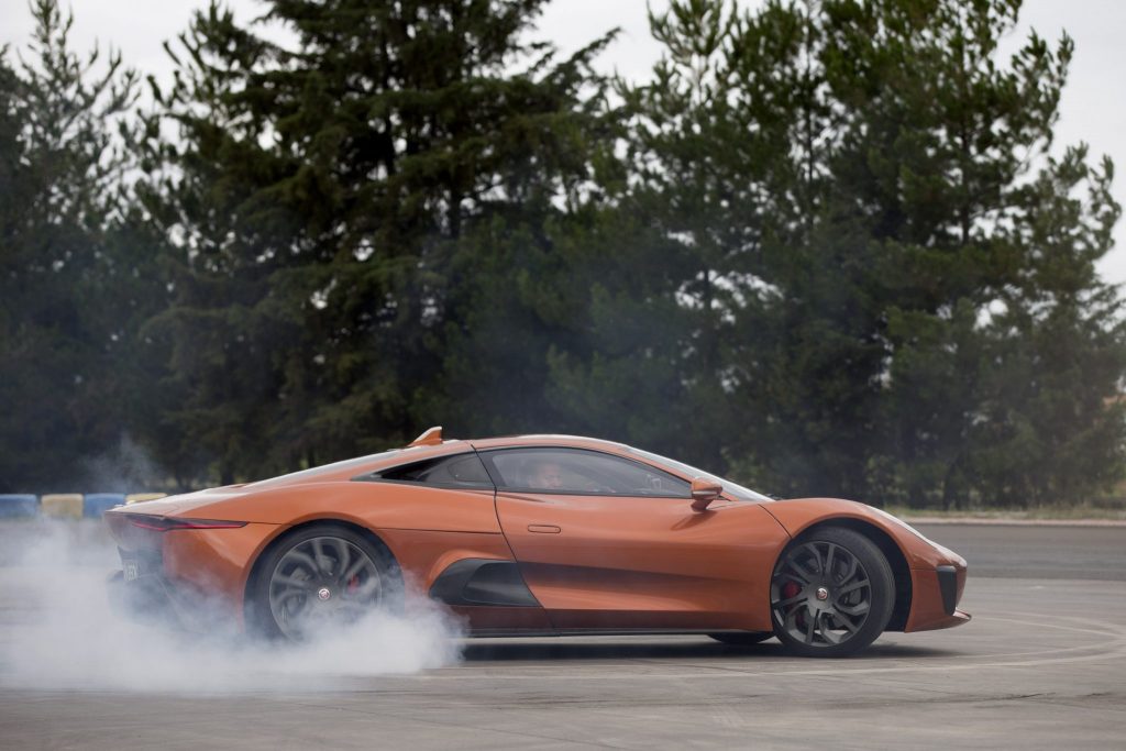 Felipe Massa Drives Bond Villain’s Jaguar C-X75 Supercar In Mexico City