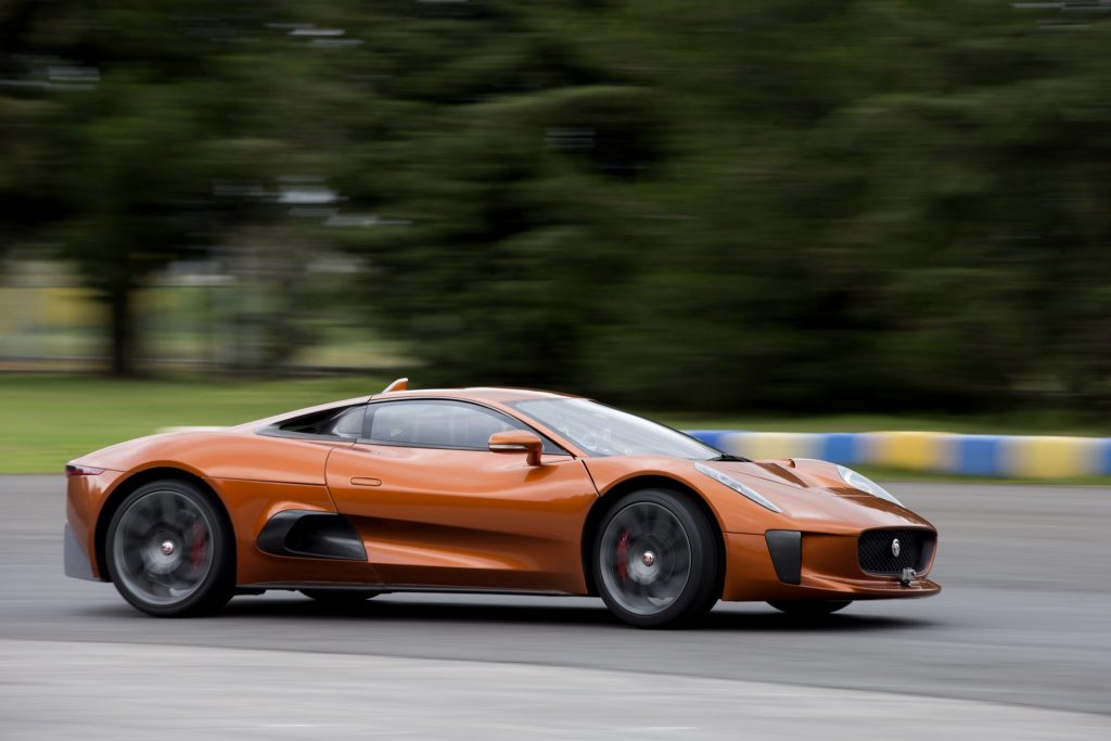 Felipe Massa Drives Bond Villain’s Jaguar C-X75 Supercar In Mexico City