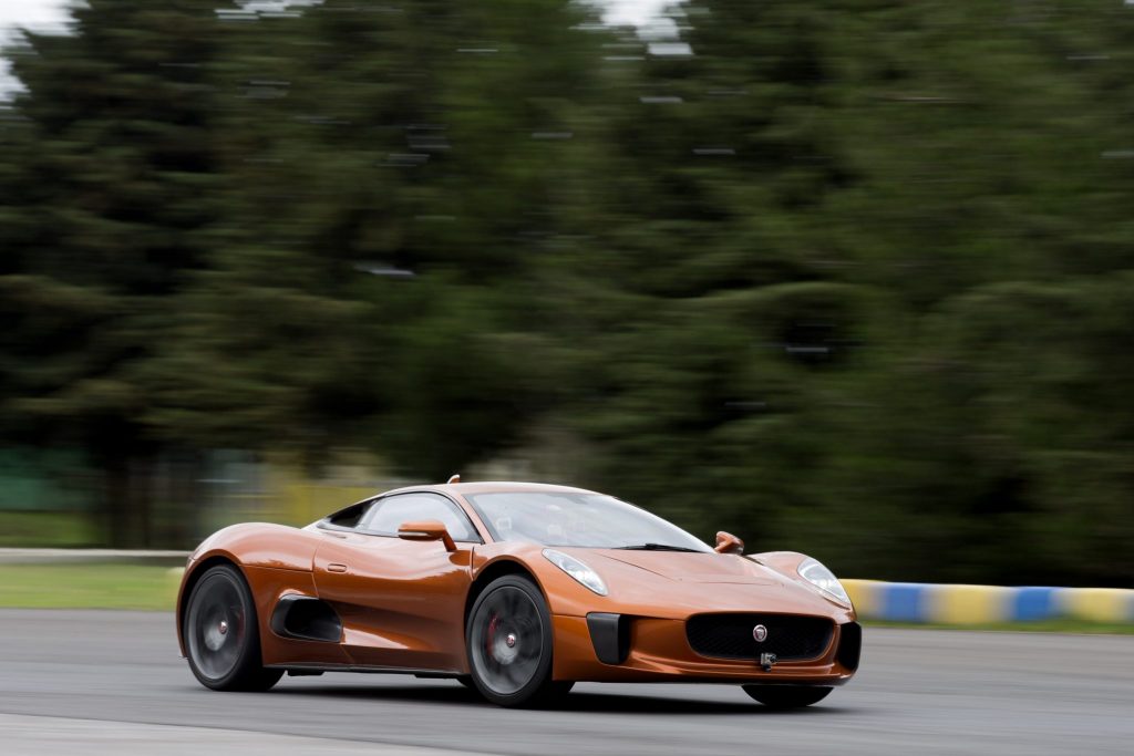 Felipe Massa Drives Bond Villain’s Jaguar C-X75 Supercar In Mexico City