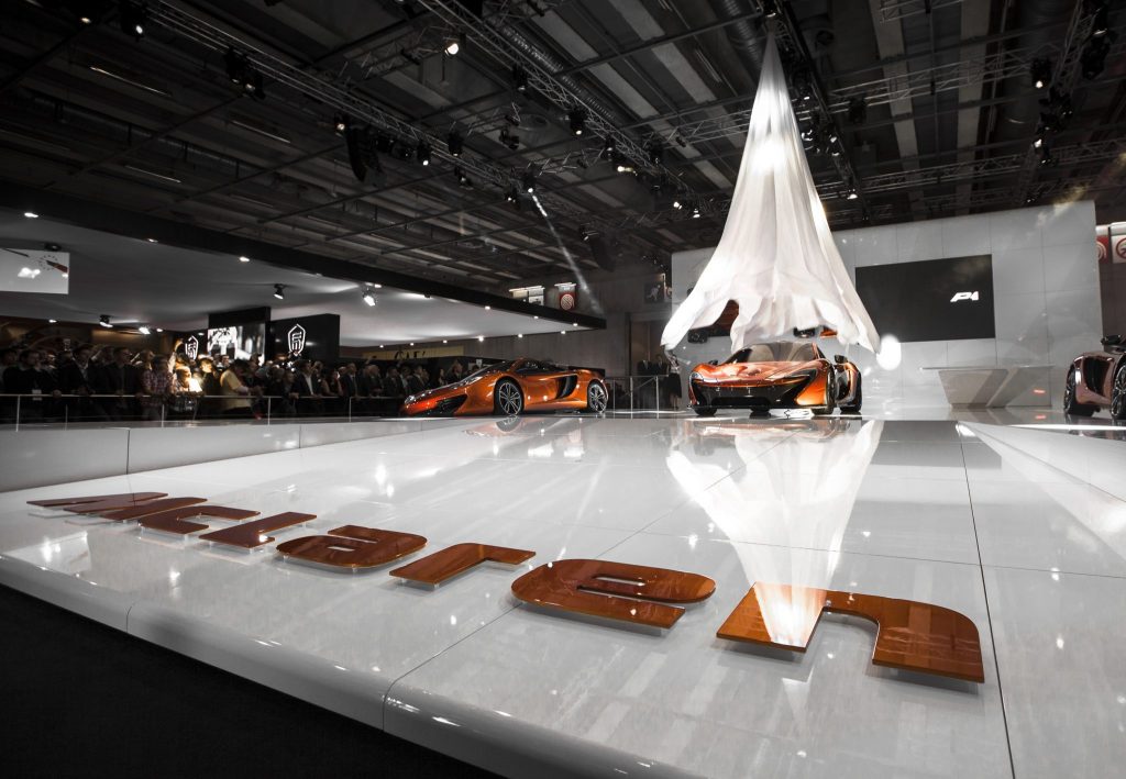 McLaren at Paris Motor show