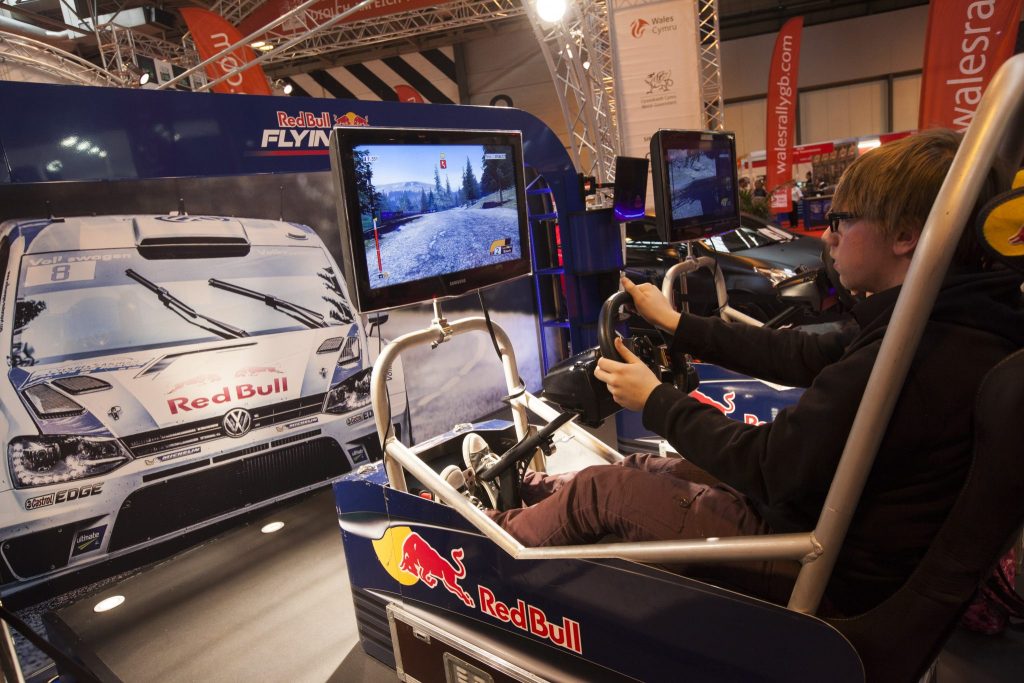 Simulators at Autosport International