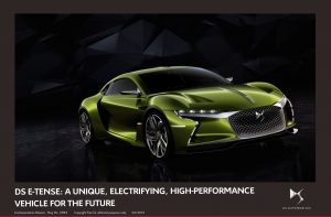 DS E-tense: A Unique, Electrifying, High-performance Vehicle For The Future
