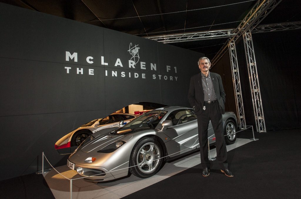 Gordon Murray and the McLaren F1 supercar