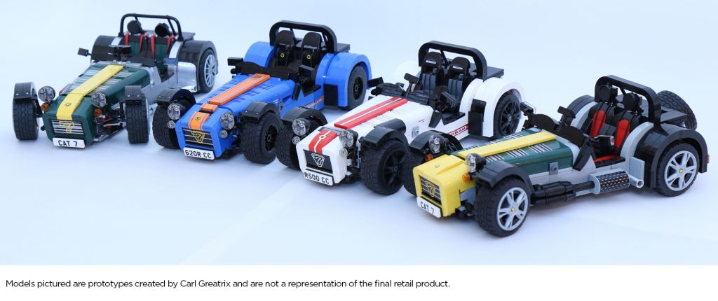 The Lego Group To Produce Caterham Seven Set