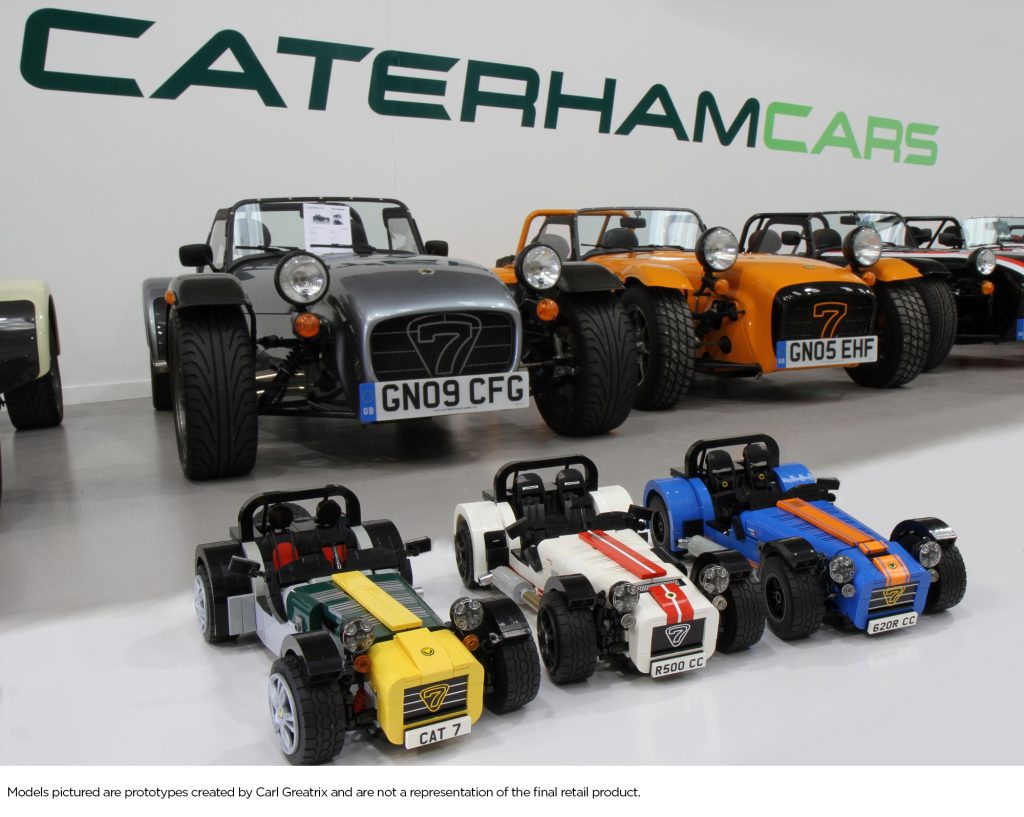The Lego Group To Produce Caterham Seven Set