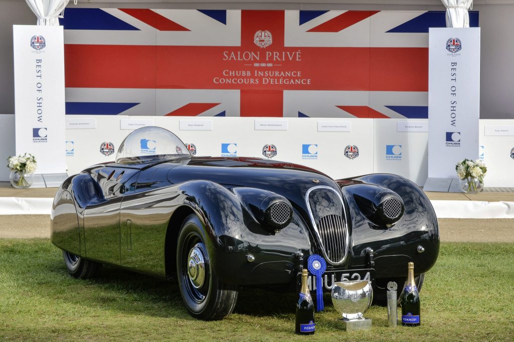 Salon Prive 2015 - Jaguar XK120 'Jabbekke' - Max Earey