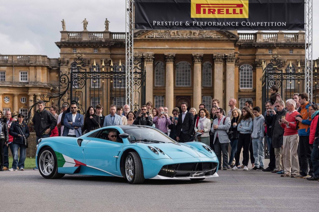 Salon Prive 2015 - Pagani Huayra outside Pirelli Prestige and Performance Competition - Max Earey