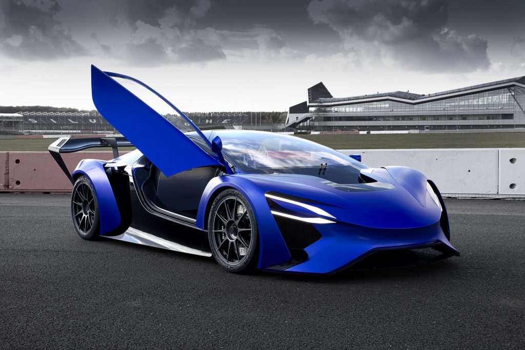 Electric supercar