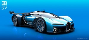 Bugatti Type 57GT Concept By Alex Imnadze