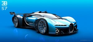 Bugatti Type 57GT Concept By Alex Imnadze